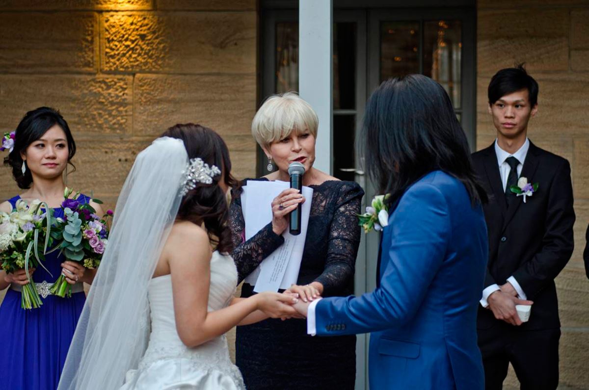 pauline fawkner, celebrants sydney, marriage celebrants in sydney