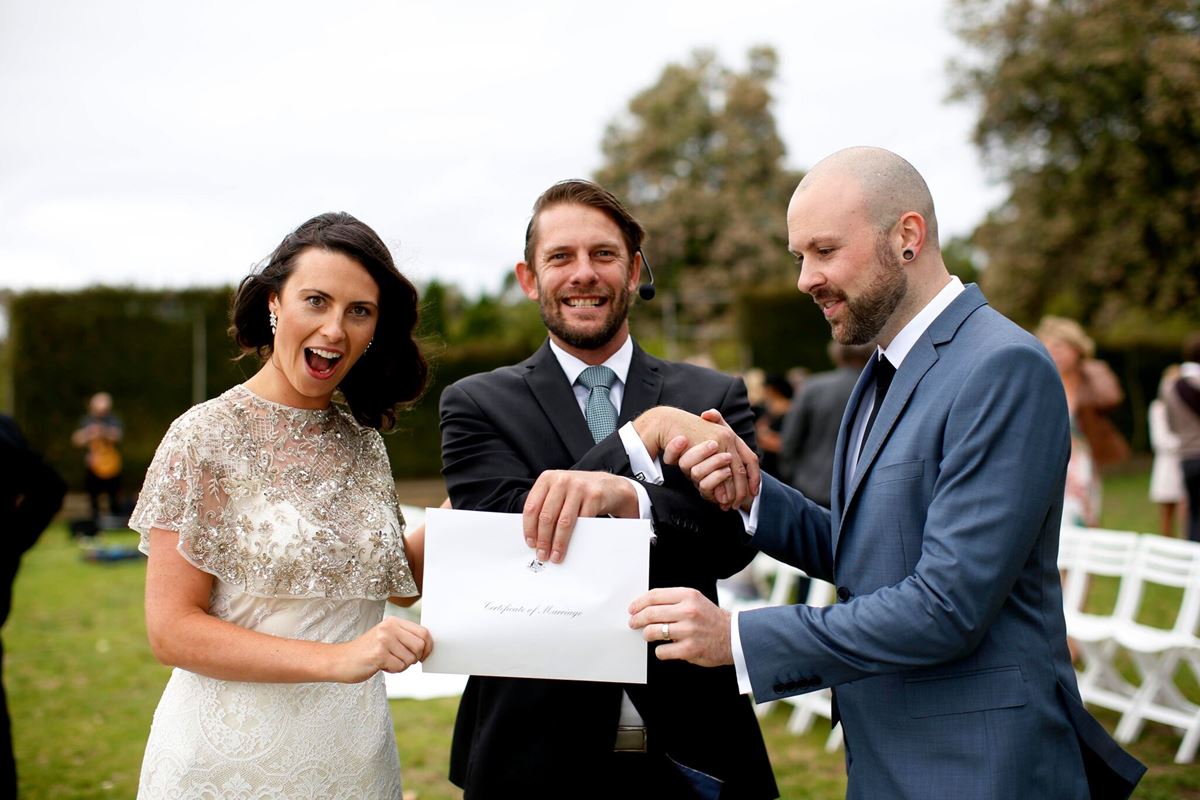 benny roff fun weddings, fun celebrants melbourne, melbourne celebrants