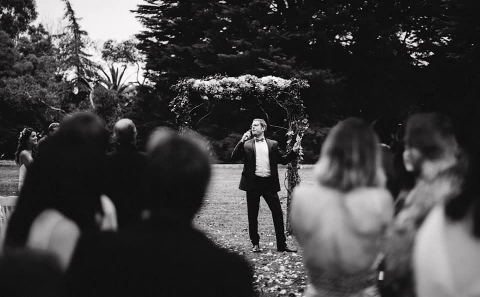 paul bonadio a stand up celebrant, fun celebrants melbourne, melbourne celebrants