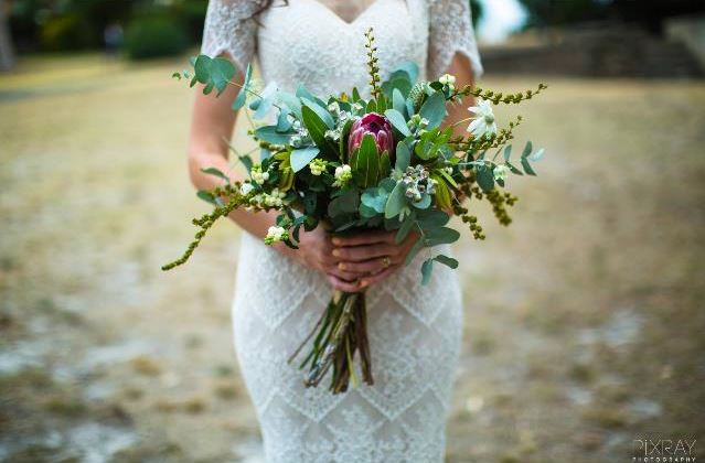 oak and holly flowers, melbourne wedding flowers