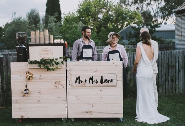 melbourne wedding caterers, coffee caboose