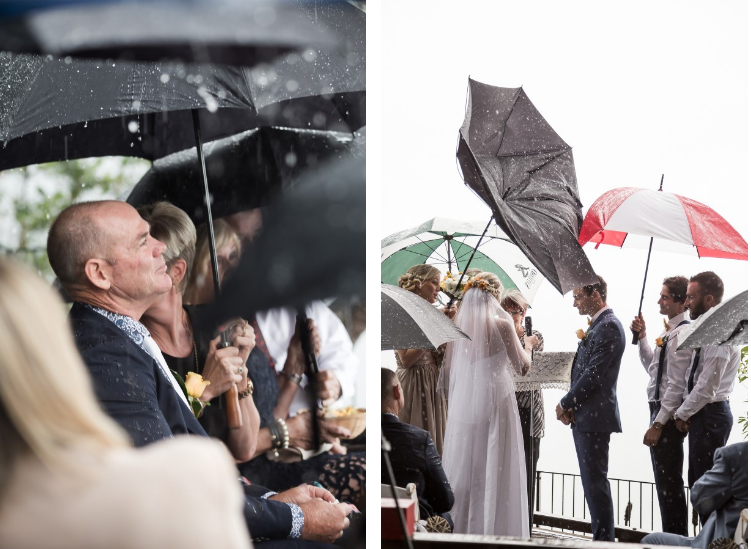 wet weather weddings