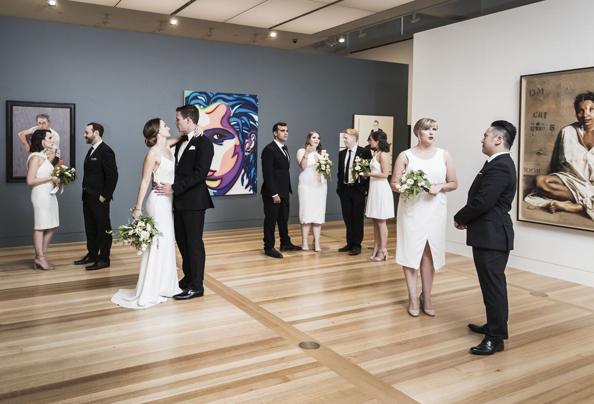 national portrait gallery of australia, canberra wedding venues