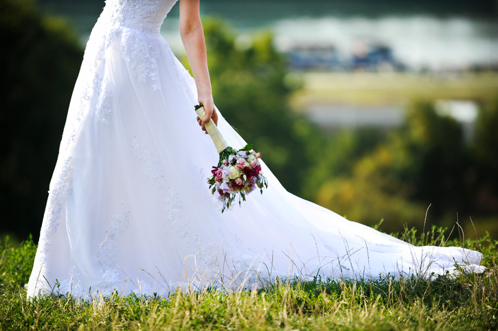 Bride with Bouquet (Click for more)