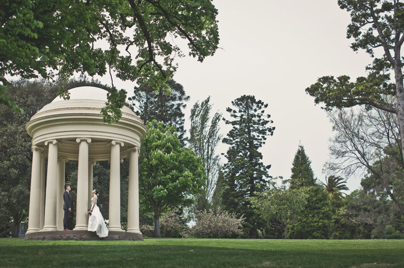 fitzroy gardens, melbourne wedding ceremony locations