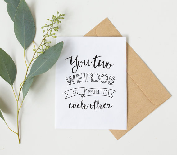 to write in wedding card