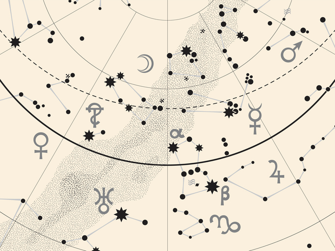 Fragment of Astronomical Celestial Atlas