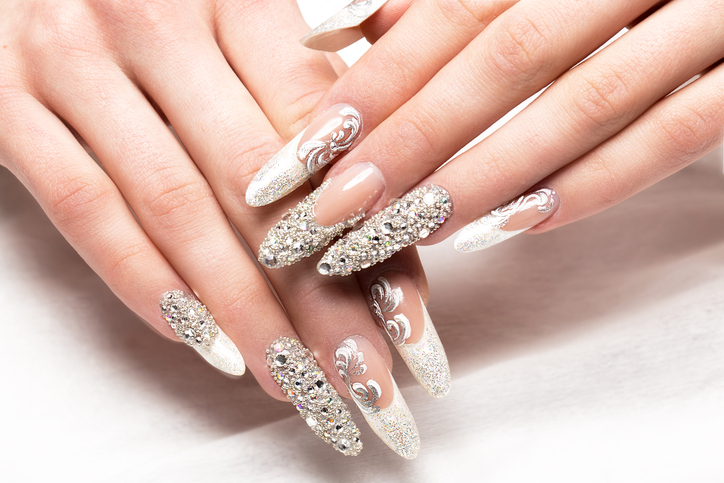 wedding nail design