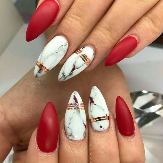 65 Easy gorgeous wedding nails ideas for 2017