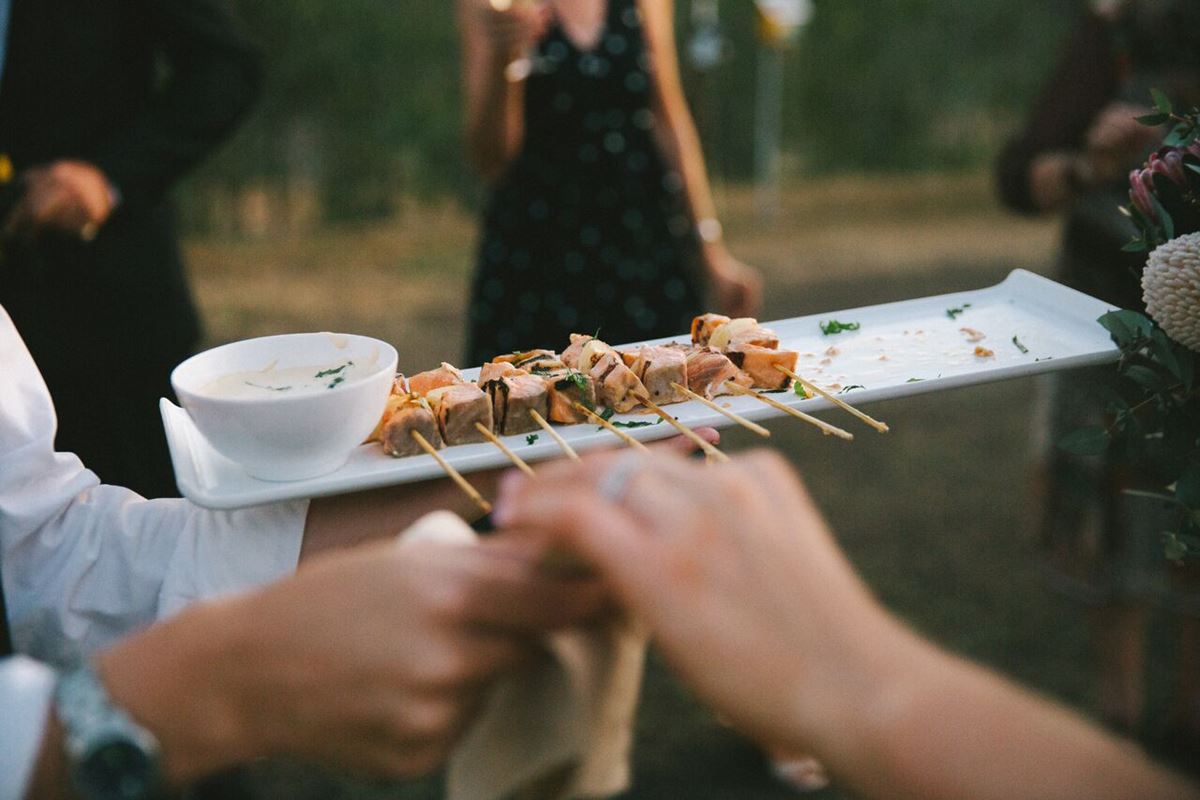 wedding catering sunshine coast