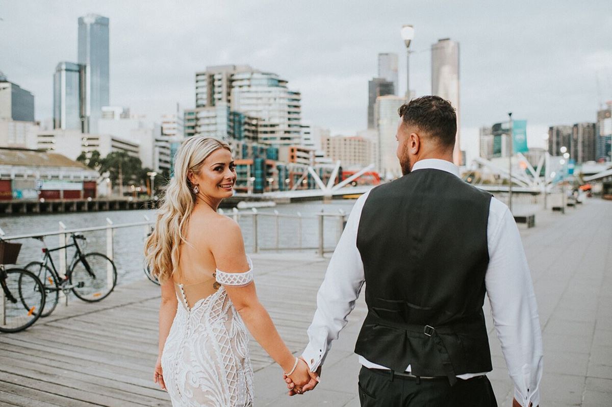 Melbourne city wedding