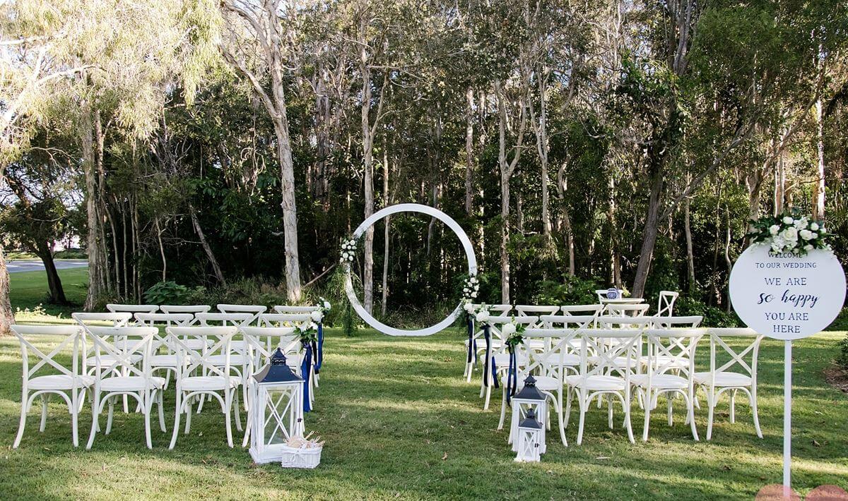 golf club wedding venues sunshine coast