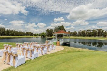 golf club wedding venues hunter valley