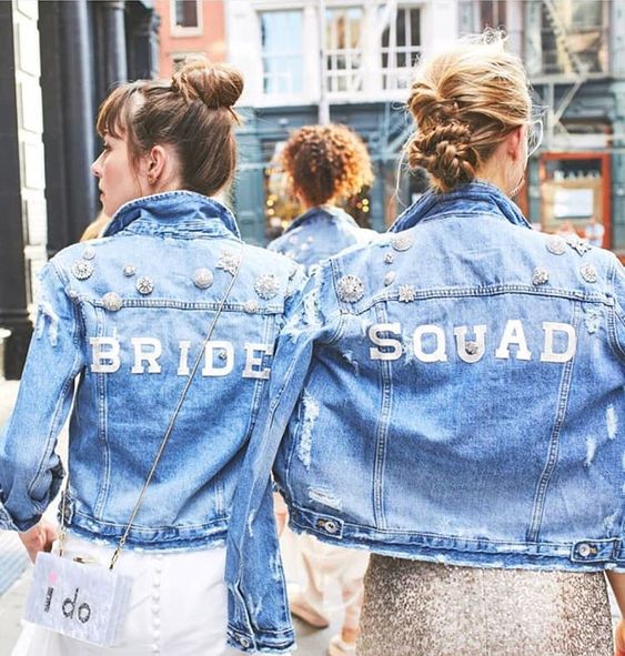 bride squad looks