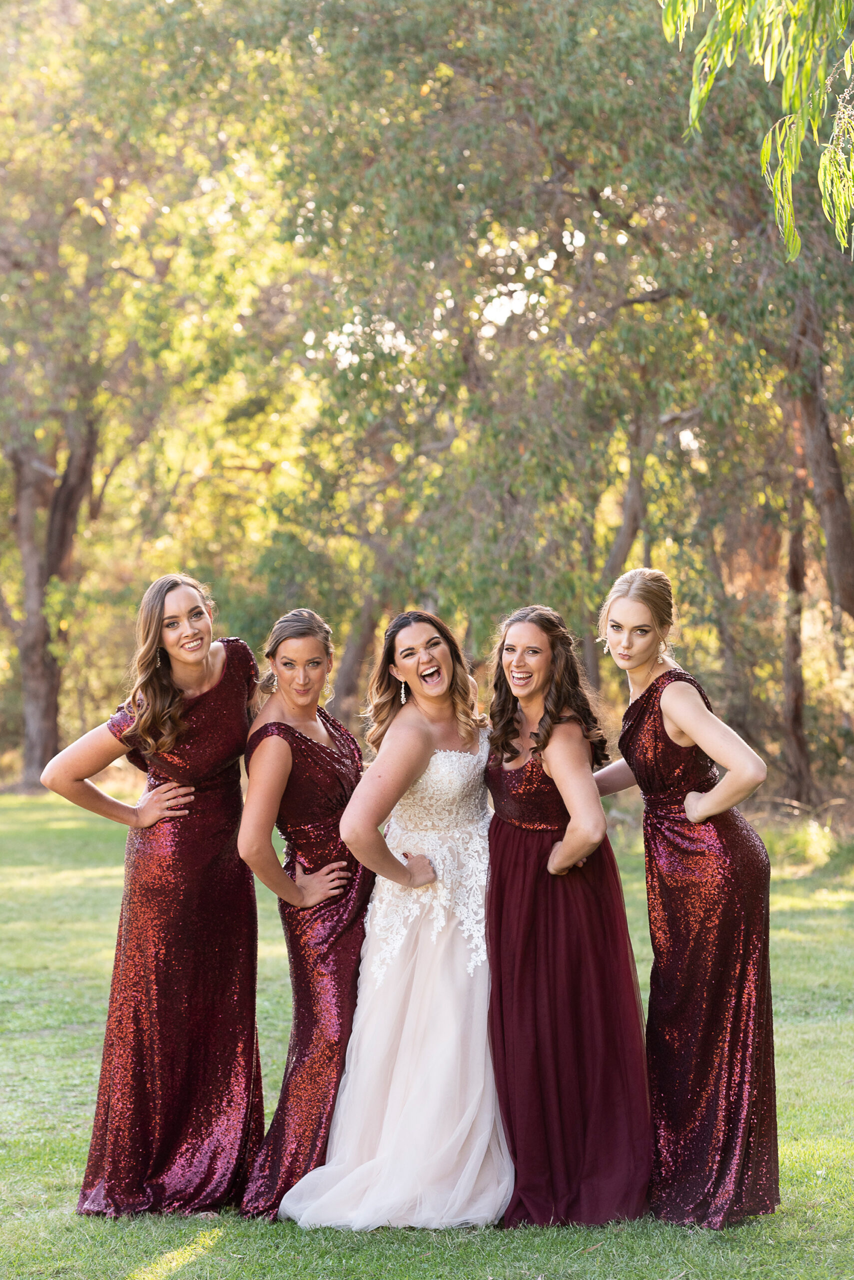 bridesmaid dress colours