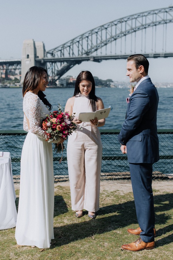 Couple livestreamed their Australian elopement with loved ones across the globe. Photo courtesy of Russell Stafford Photography.