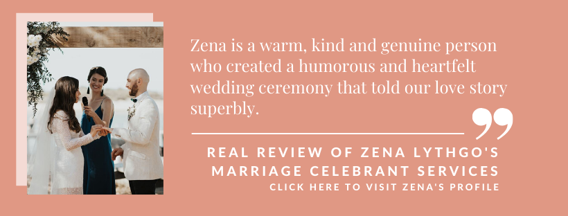 Zena Lythgo | Marriage Celebrant Melbourne