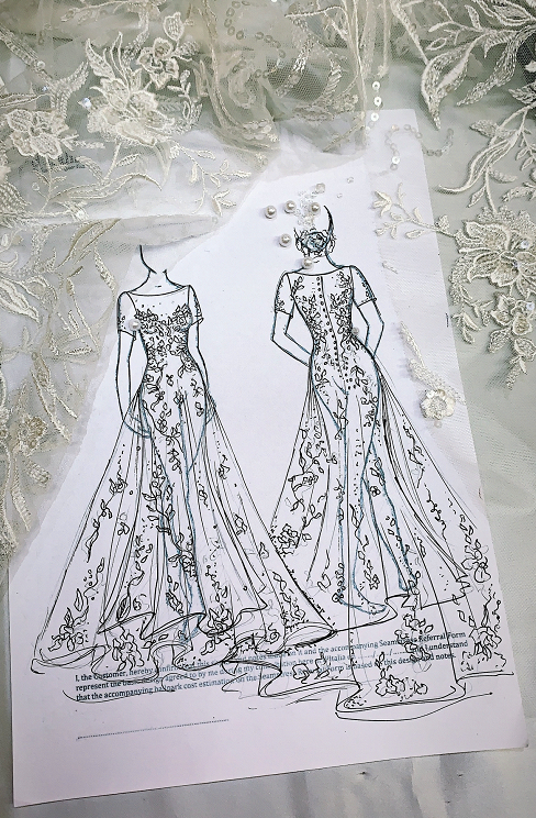 ditalia 7 secrets to designing your wedding dress