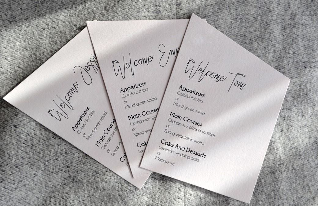 High end invitations that will wow your wedding guests 