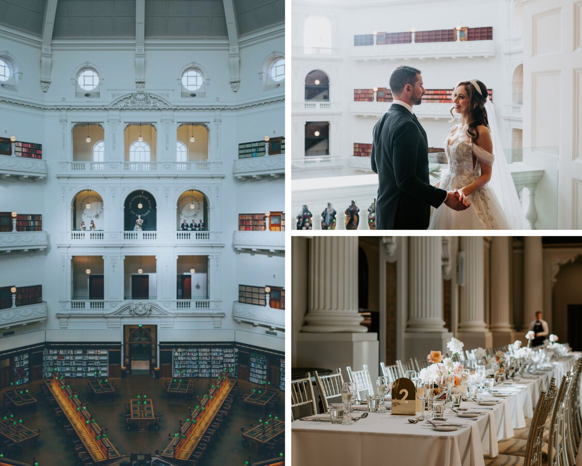 State Library Victoria Melbourne Wedding Venue