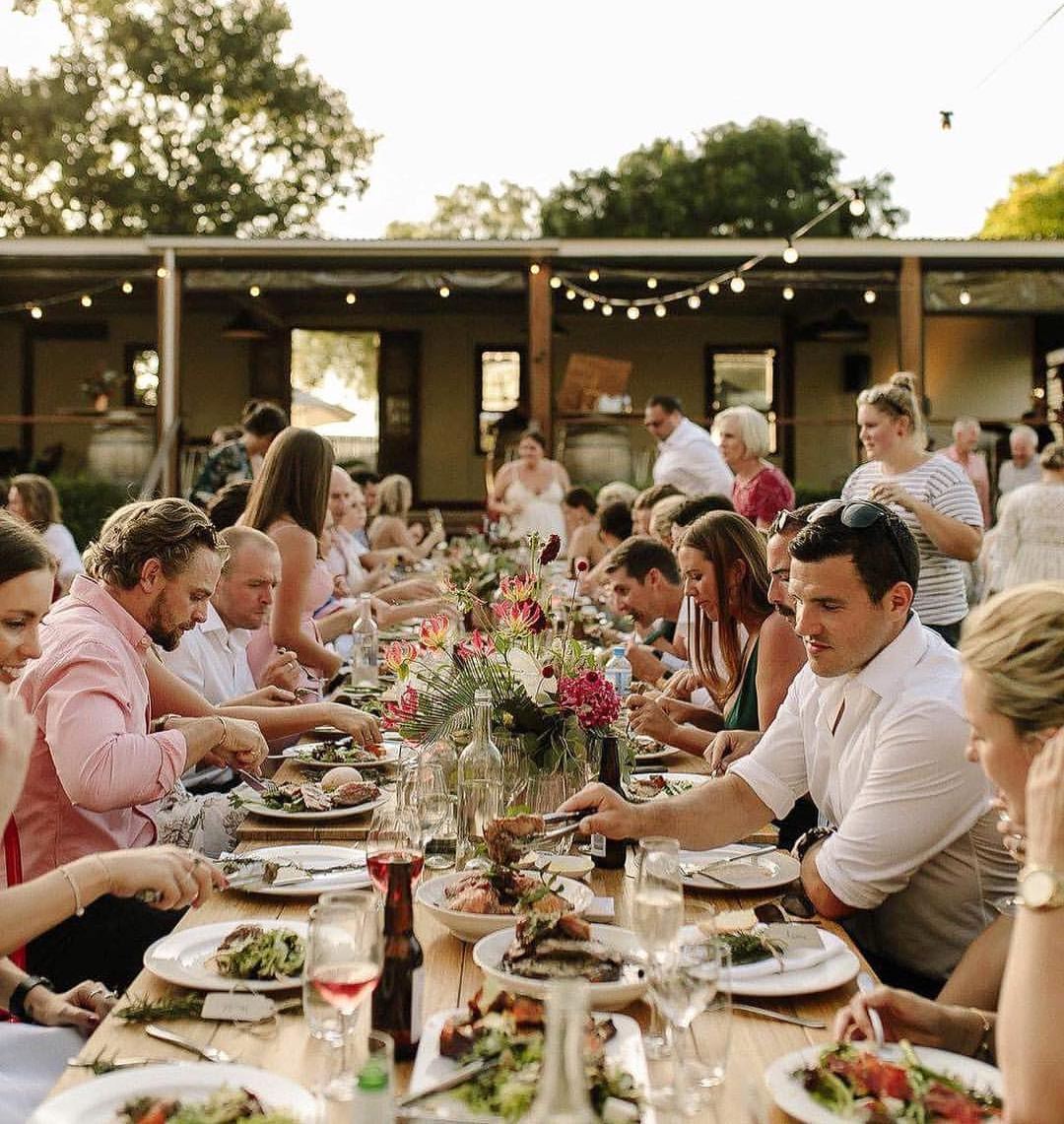 Mudgee Made Catering NSW Guests Eating