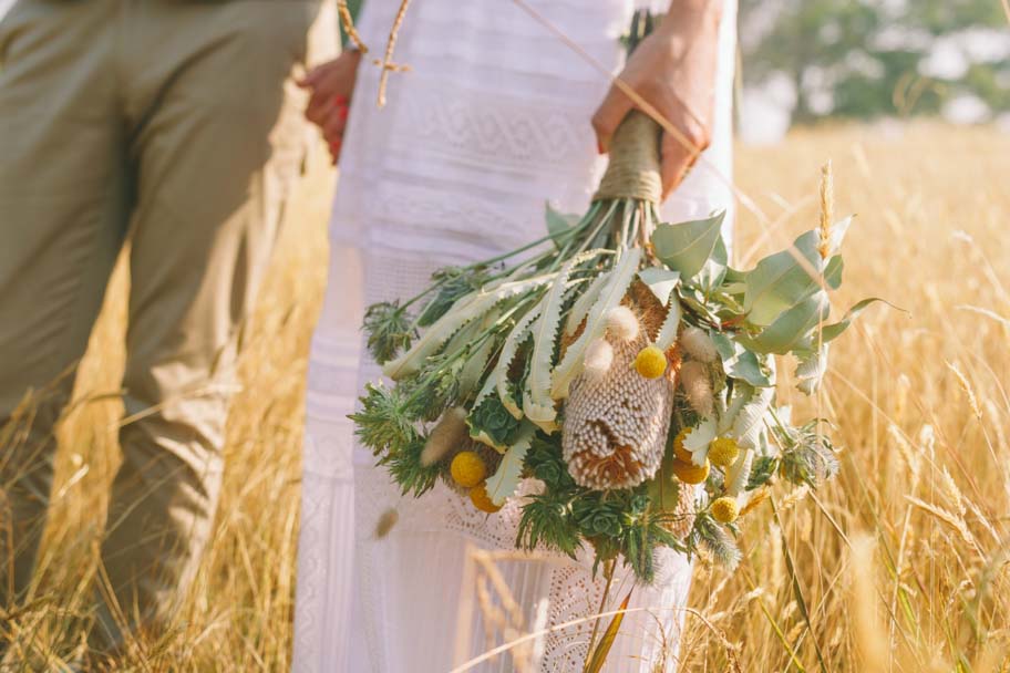 banksia bridal bouquet easy weddings