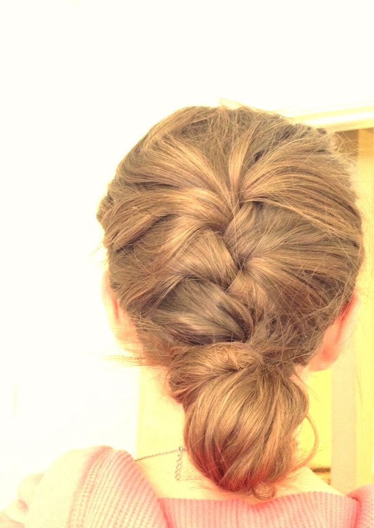 Braids frenchlowbun