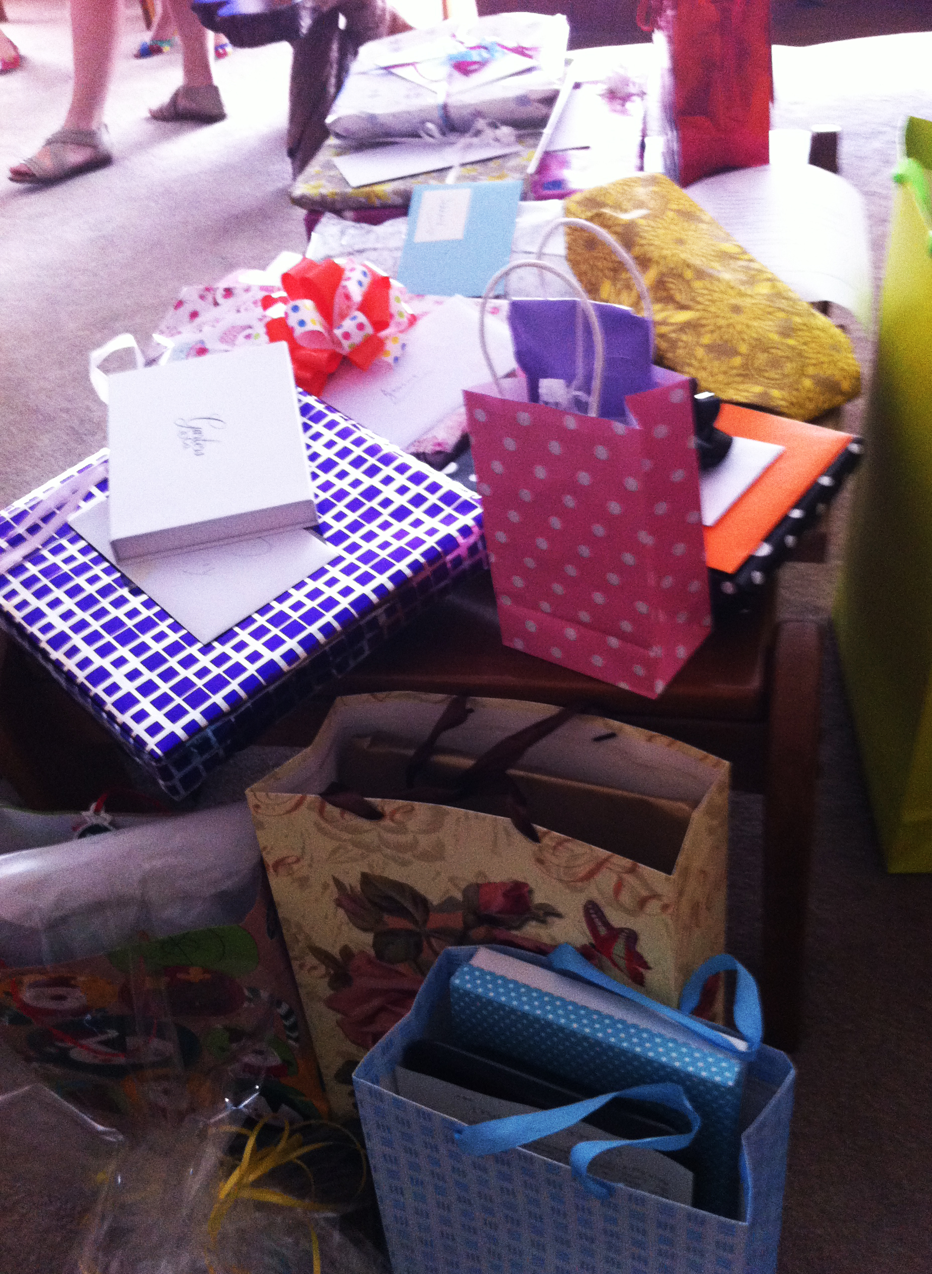 All the presents!
