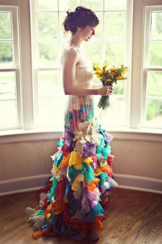 unconventional wedding dress