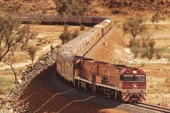 Australia  train journey