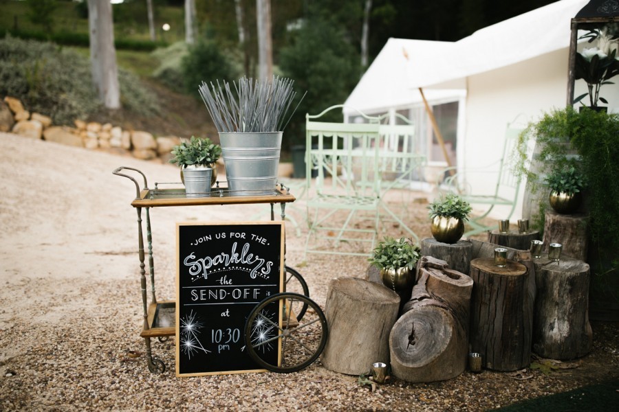 Danii and Jonny's rustic real wedding.