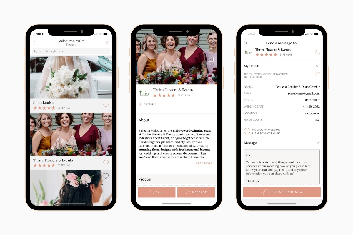 Easy Weddings App - Directory