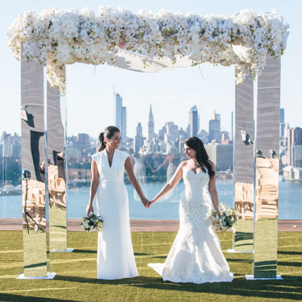 lesbian wedding ceremony