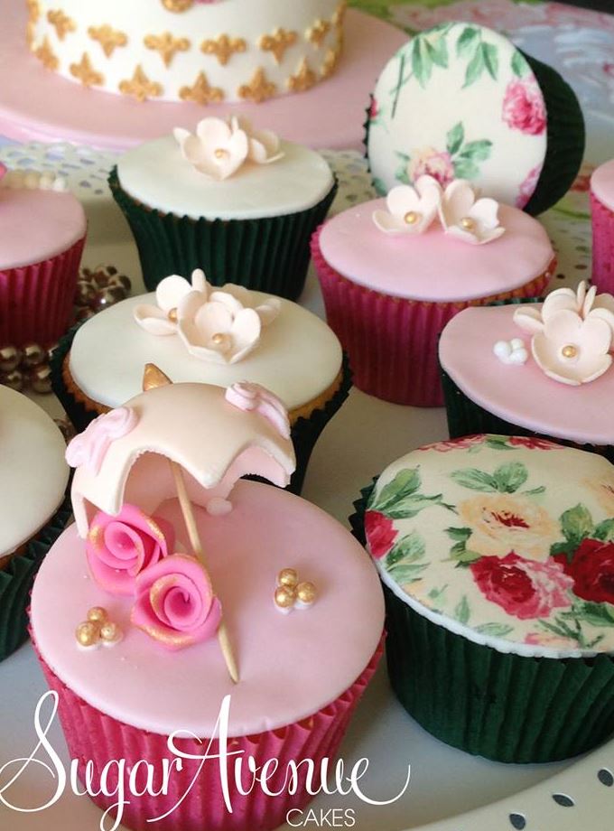 Cupcakes are an easy way to allocate one serve for each person. Image: Sugar Avenue Cakes
