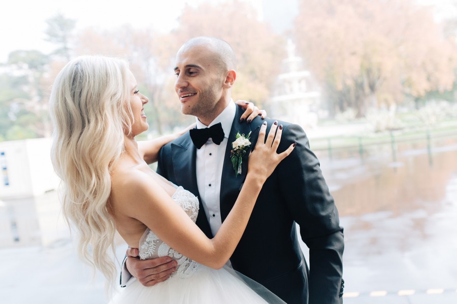 Maggie and Richie’s romantic winter wedding in Melbourne Images by Oy Photography