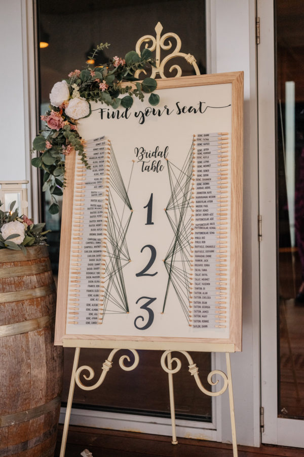 10 table chart ideas for different wedding styles – Easy Weddings