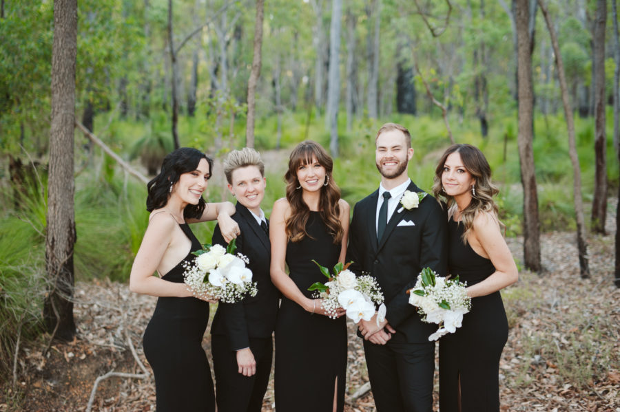 How to pull off a mixed-gender bridal party – Easy Weddings