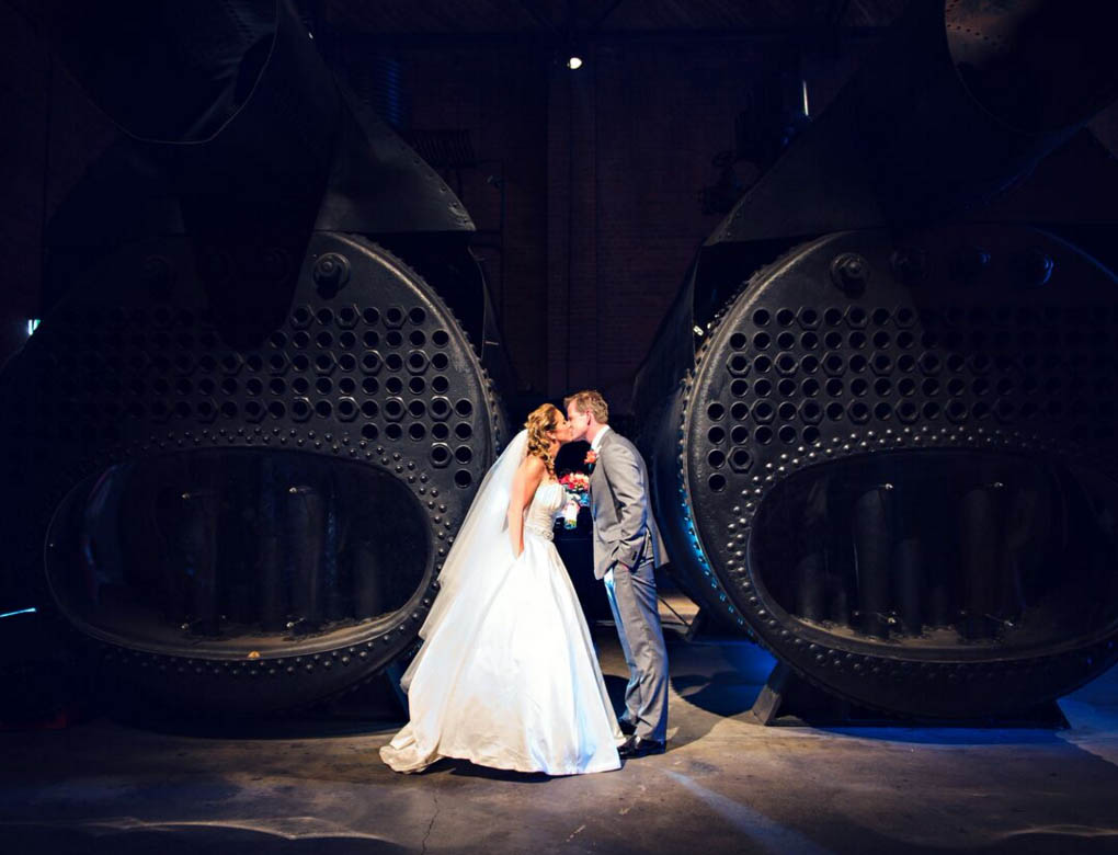 industrial weddings