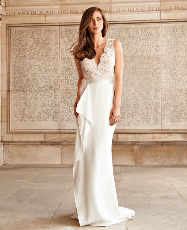 beautiful wedding dress by suzanne neville