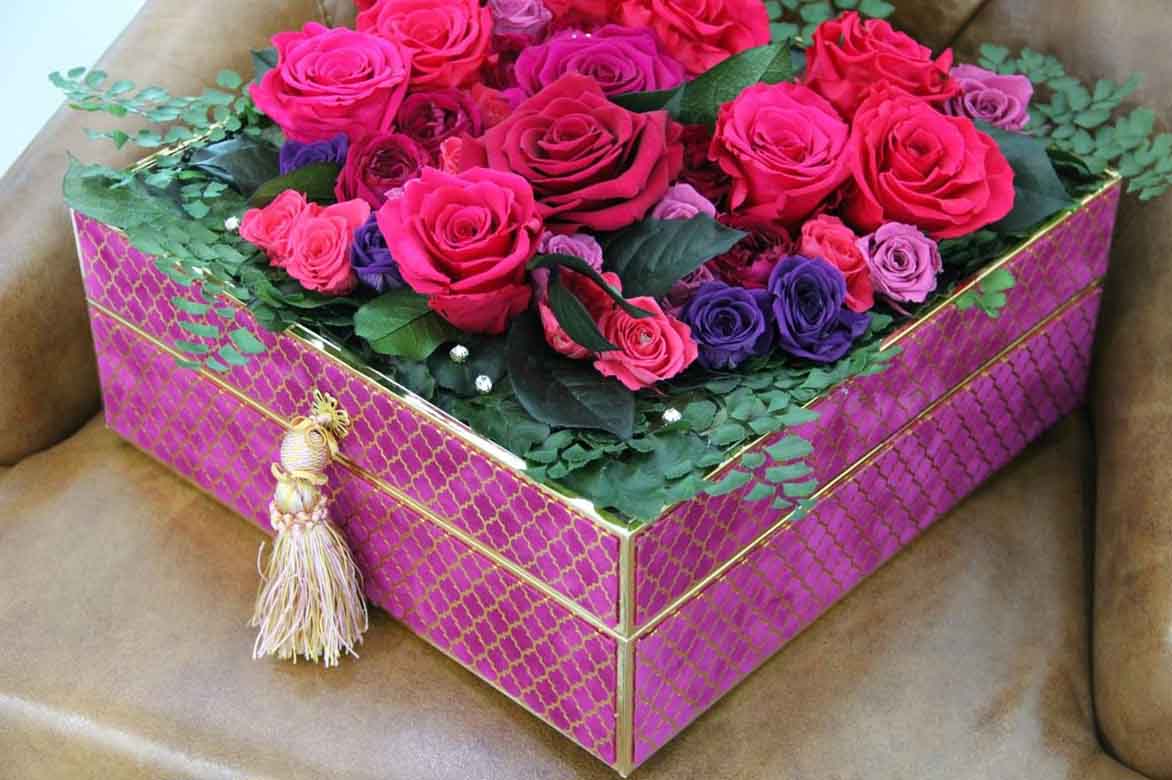 Rosa Piu preserved wedding flowers easy weddings uk