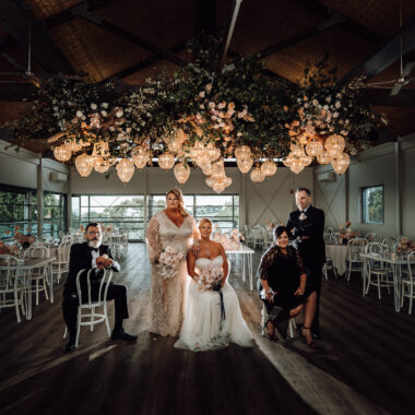 Luxury wedding at Terindah Estate, Bellarine Peninsula. Photos by Ashley K Weddings. Cathi & Jackie.