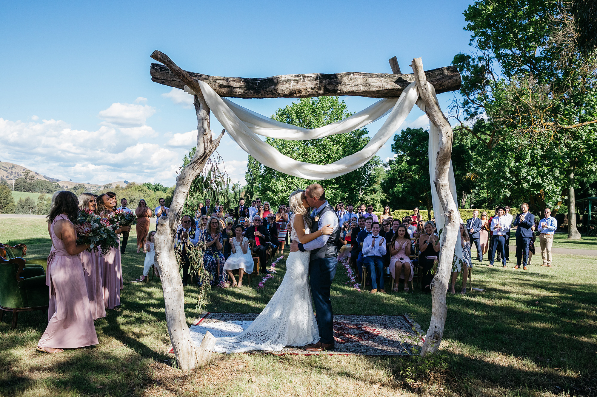 Jaimie Kyle Relaxed Country Bohemian Wedding Rick Liston 016