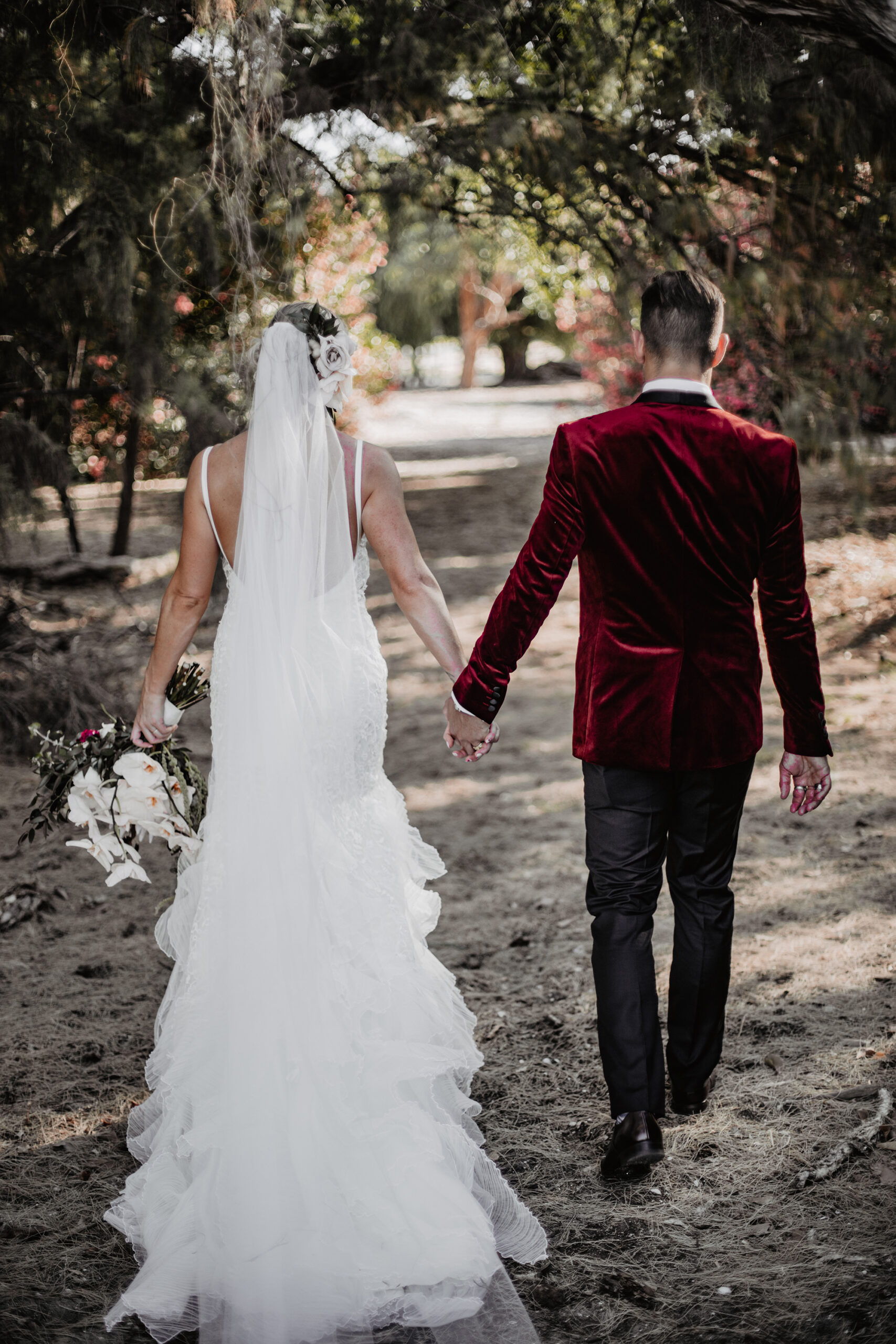 Brittany and Simon's rustic wedding a tribute to late father Brittany Simon Rustic Wedding Austin Grader Photography FAV 014 scaled