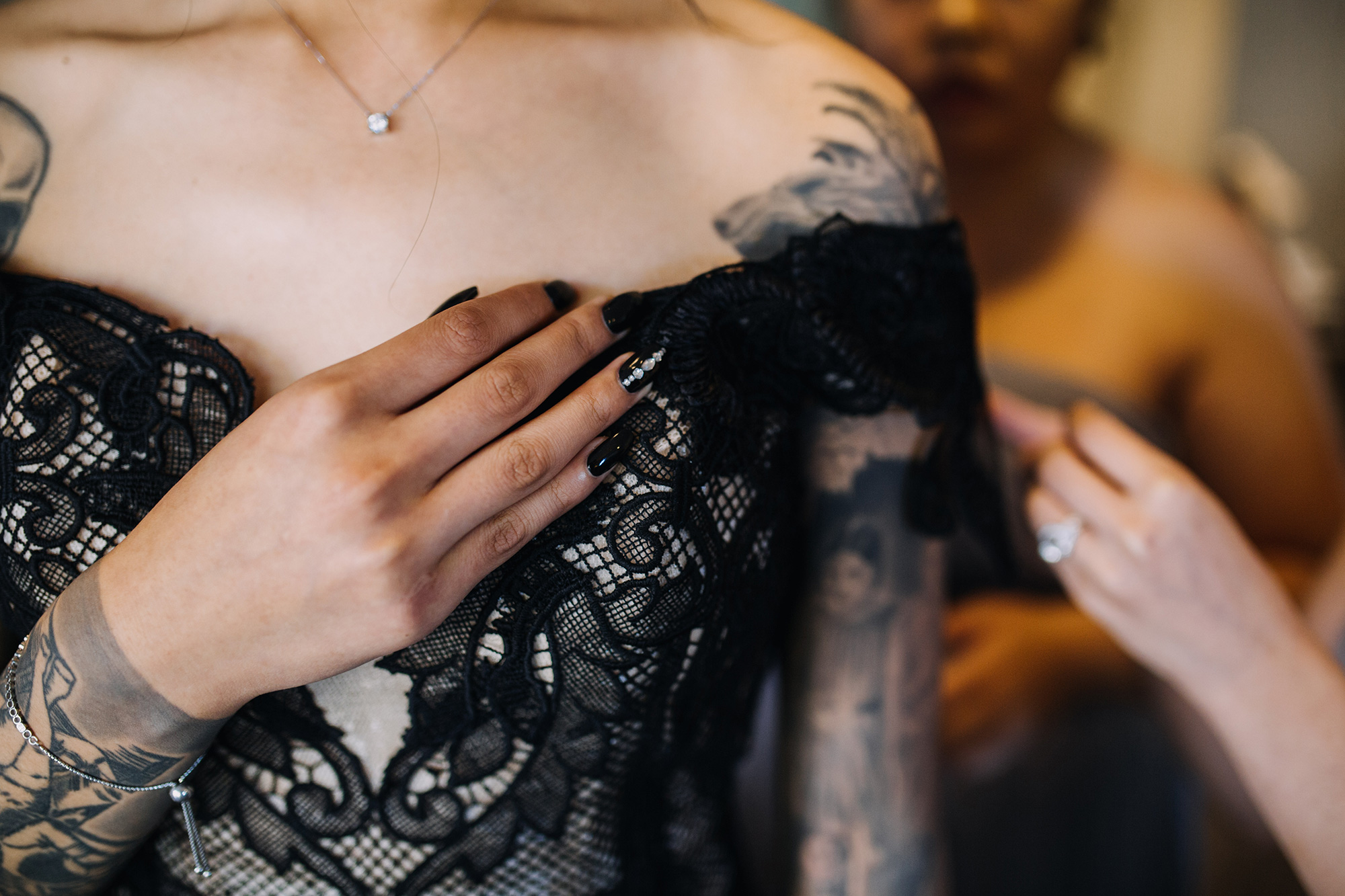 Amy Andrew Alternative Gothic Wedding Zee and Cee Studio 008