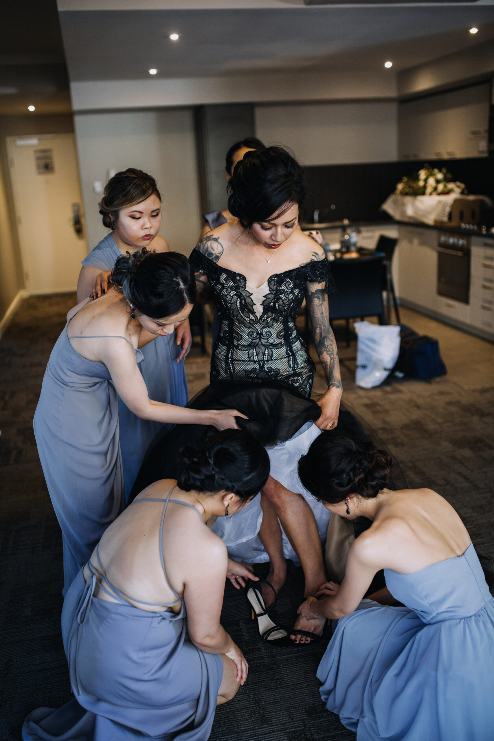 Amy Andrew Alternative Gothic Wedding Zee and Cee Studio SBS 004 scaled