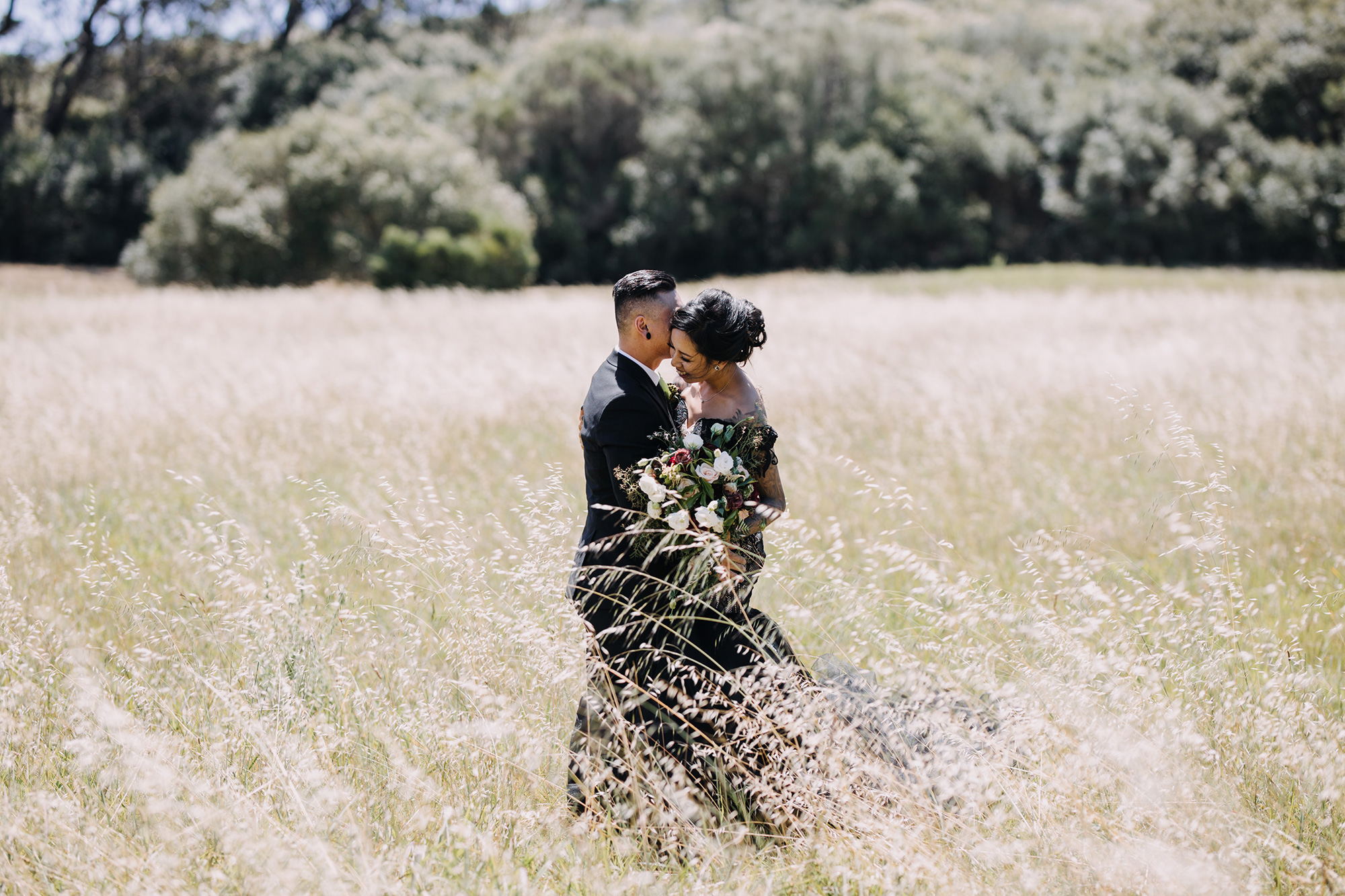 Amy Andrew Alternative Gothic Wedding Zee and Cee Studio 030