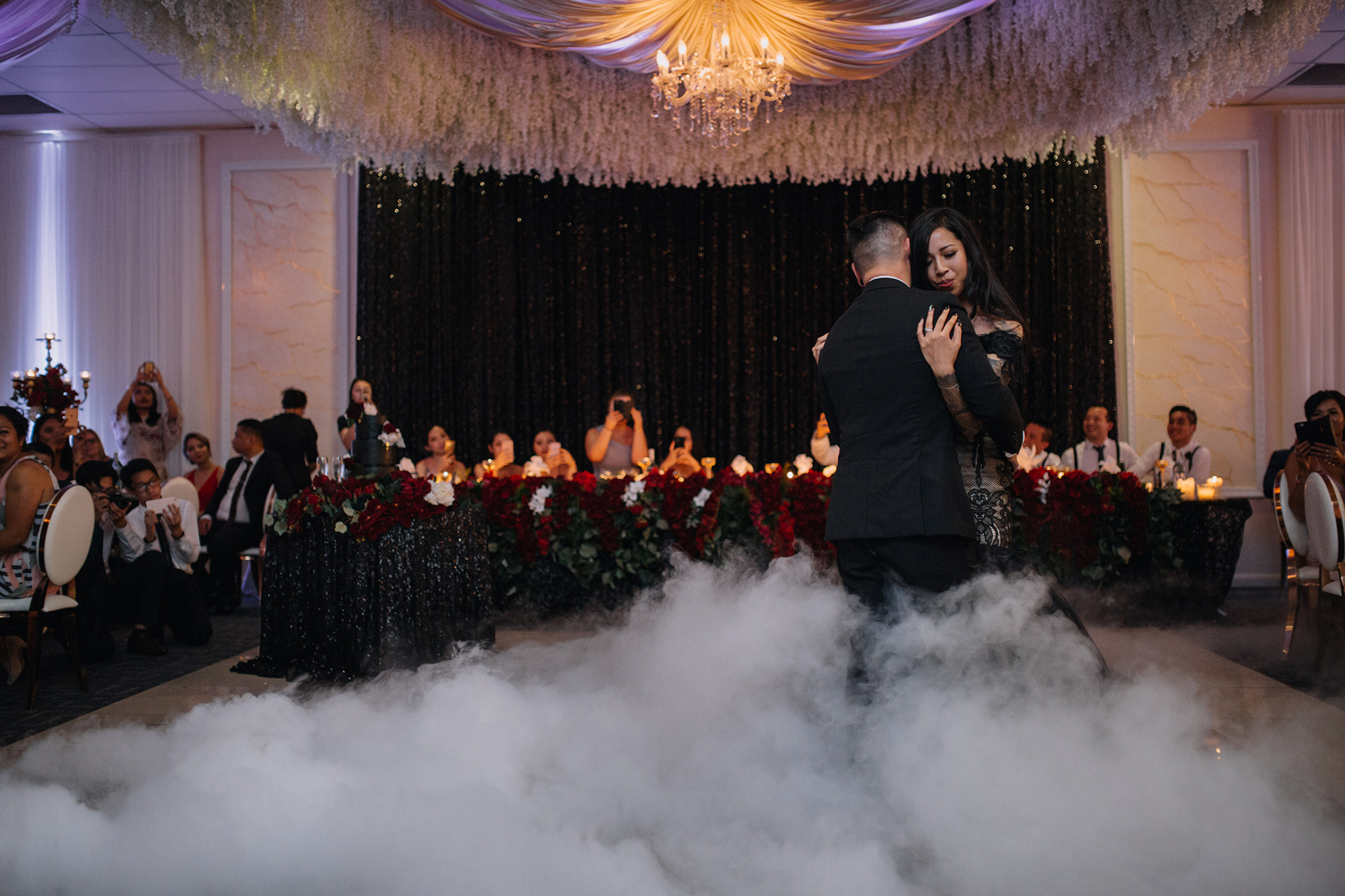 Amy Andrew Alternative Gothic Wedding Zee and Cee Studio 041