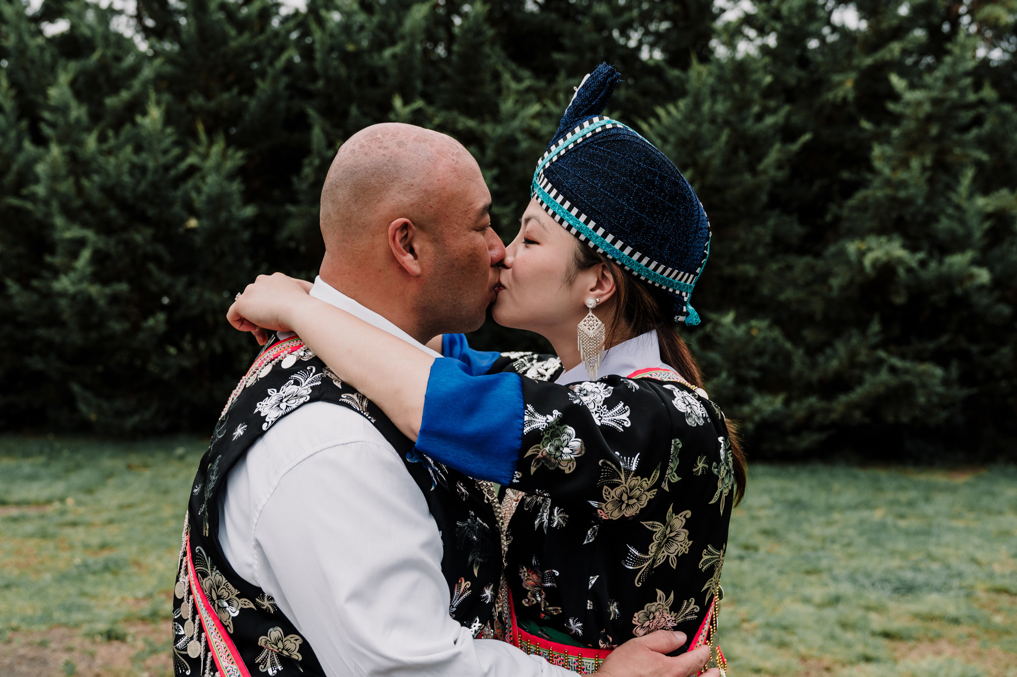 Gloria and Victor's cultural wedding combining Hmong, Chinese and Western traditions Gloria Victor Cultural Wedding Black Avenue Productions 003