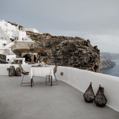 Nicole Michael Santorini Elopement Lilly Red 002