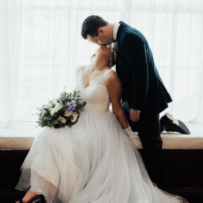 Winter vintage aesthetic for Ashleigh and Nathan at their Riverstone Estate wedding in the Yarra Valley. Photos by Rick Liston.